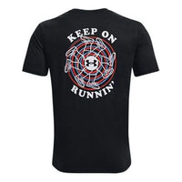 Under Armour Keep Run Graphic T-shirt 'Black' 1369405-001