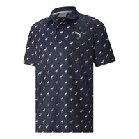 PUMA Matter Egrets Polo Shirt 'Navy' 533794-02