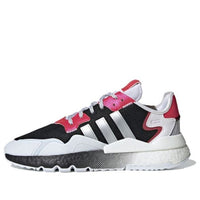 حذاء adidas Nite Jogger 'Black Silver Metallic' EF5402