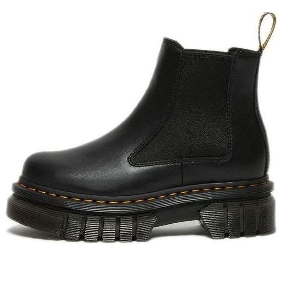 (WMNS) حذاء تشيلسي من جلد النابا من Dr. Martens Audrick ذو نعل سميك "أسود" 27148001