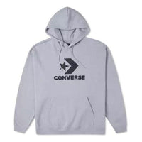 Converse Go-To Star Chevron Loose Fit Pullover Hoodie 'Grey' 10024915-A03