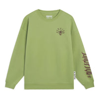 سويت شيرت رياضي من Li-Ning BadFive Hoops برسومات "Moss Green" AWDT087-7