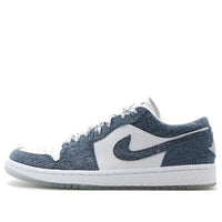 (WMNS) حذاء Air Jordan 1 Retro Low 'Canvas White Denim' 315921-141