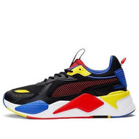 حذاء جري PUMA Rs-x Core JR منخفض الرقبة أحمر/أصفر/أزرق 373091-06