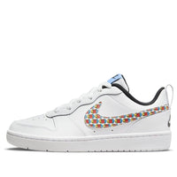 (GS) Nike Court Borough Low 2 SE 'Happy Hoops' DM8096-100