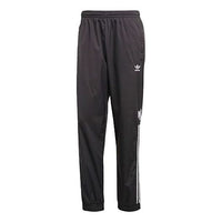 بنطال رياضي طويل للجري من أديداس أوريجينالز Adicolor 3d Classic Bundle Feet Sports Running Long Pants أسود GN3543
