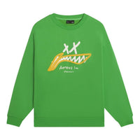 Li-Ning Anything Is Possible Graphic Sweatshirt 'Green' AWDSG91-3