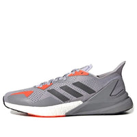 حذاء adidas X9000L3 باللون الرمادي البرتقالي FW8050