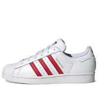 (WMNS) adidas Superstar 'White Better Scarlet' HQ1903
