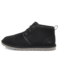 UGG Neumel Corduroy Flat Short Boots Black 1114196-BLK
