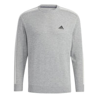 سترة أديداس 3-Stripes بأكمام طويلة وياقة دائرية "رمادي" GV1202