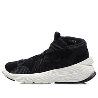 (WMNS) Li-Ning Kung Fu Winterized Sports Shoes 'Black White' AGBQ084-1
