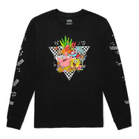 (WMNS) سويت شيرت Vans x SPONGEBOB SQUAREPANTS مطبوع برقبة دائرية أسود VN0A5I3FYZS