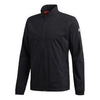 adidas Woven Sports Stand-up Collar Jacket Men's Black FL3902