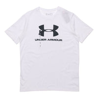 Under Armour UA SPORTSTYLE LOGO Tee White 1329590-100