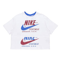 (WMNS) شعار Nike Sportswear Icon Clash مطبوع باللون الأبيض DB3849-100