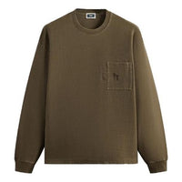 KITH Long-Sleeve Quinn Tee 'Java' KHM031552-3004