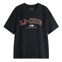 Li-Ning Anything Is Possible Graphic T-shirt 'Black' AHSU533-1