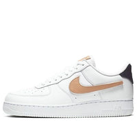حذاء Nike Air Force 1 Low '07 LV8 'Removable Swoosh - White Vachetta Tan' CT2253-100