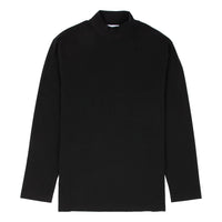 Men's Y-3 Solid Color Casual Long Sleeves Black GK4497