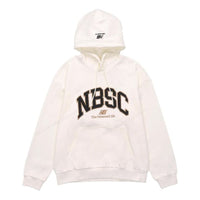 New Balance Logo Print Hoodie 'White Tan' 5CC44353-IV