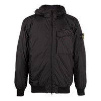 STONE ISLAND Pocket Detail Crinkle Reps Jacket 'Black' 771540723-V0029