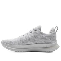 حذاء Flow Velociti 3 من Under Armour باللون الرمادي والأبيض 3026117-103