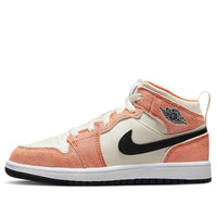 (PS) حذاء Air Jordan 1 Mid SE 'Orange Suede' DV1341-800