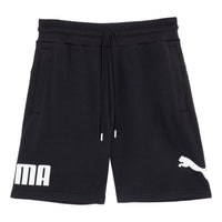 PUMA Logo Casual Shorts 'Black' 683443-01