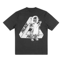 PALACE U Figure Black Back Print Short Sleeve Unisex P17TS104