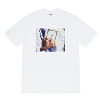 تي شيرت Supreme FW19 Week 7 Bible Tee بأكمام قصيرة للجنسين أبيض SUP-FW19-730