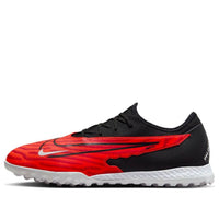 حذاء Nike React Phantom GX Pro TF باللون الأسود القرمزي الساطع DD9466-600