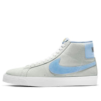 حذاء Nike Blazer Mid SB "رمادي دخاني أزرق نفسي" 864349-008