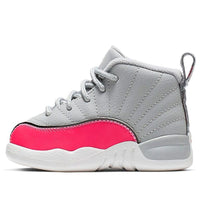 (TD) حذاء Air Jordan 12 Retro "Wolf Grey Racer Pink" رقم 819666-060