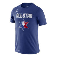 تيشيرت Nike NBA ALL-STAR NBA2020 DRI-FIT بأكمام قصيرة للرجال باللون الأزرق BV9193-497
