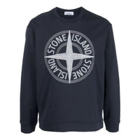 STONE ISLAND Embroidered Logo Sweatshirt 'Navy' 781565484-V0020