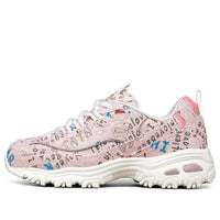 (WMNS) حذاء جري منخفض الارتفاع Skechers D'Lites 1.0 باللون الوردي 149252-PKMT