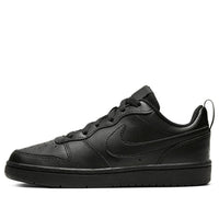 (GS) Nike Court Borough Low 2 'Triple Black' BQ5448-001