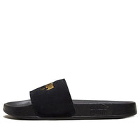 شبشب PUMA Leadcat Suede Slide "Black Team Gold" 365758-01