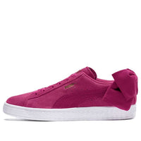 (WMNS) PUMA Suede Bow وردي/أرجواني 366779-03