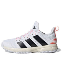 (WMNS) adidas Stabil J 'White Black Solar Red' FZ4655