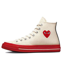 كونفيرس x COMME des GARCONS PLAY Chuck 70 High 'Pristine Red' A01794C