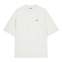 New Balance NB Logo Cotton T-shirt 'White' AMT41333-CIC