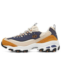 (WMNS) Skechers D'Lites 1.0 'Brown Blue' 13167-TNV