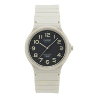 CASIO STANDARD Series Waterproof Fashion Stylish Resin Strap 38.8*34.9*7.8mm Black Watch Unisex Mens MQ-24UC-8BJF