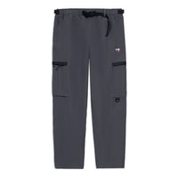 Li-Ning Label Logo Cargo Pants 'Smoke Grey' AKXS805-3
