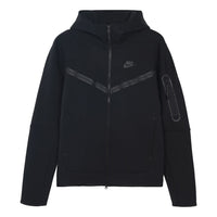 Nike Sportswear NSW Tech Fleece Zipper Jacket Asia Sizing 'Black' CU4490-010