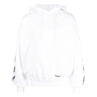 Off-White Embroidery Hoodie 'White' OMBB110S23FLE0050110