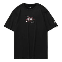 Li-Ning Atom Graphic T-shirt 'Black' AHST735-1