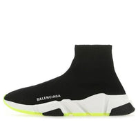 (WMNS) حذاء رياضي Balenciaga Speed ​​"أسود نيون أصفر" 587280W2DB91016